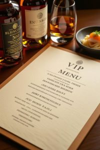 jeju private lounge menu